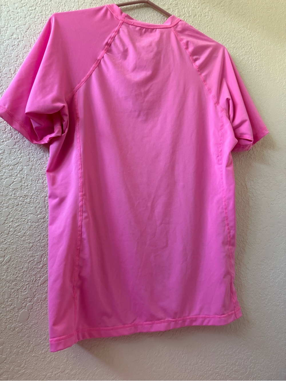 Hurley Women’s Pink Rash Guard Swim Top XL UPF - Picture 5 of 6